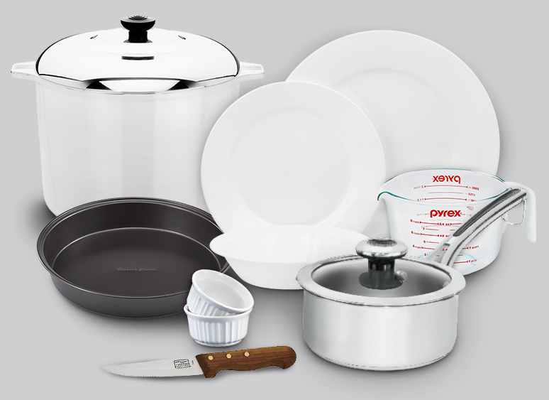 Assortment of first class World Kitchen products