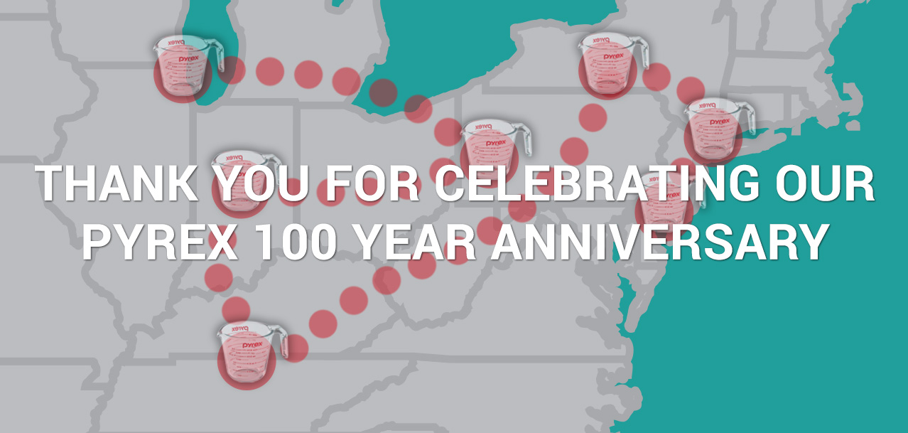 Pyrex 100 Measuring Cup Tour Next Stop